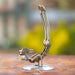 Novica Peacock Pose i Recycled Auto Parts Sculpture - By Novica