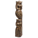 Novica Owl Totem Wood Sculpture - By Novica