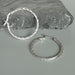 30mm Sterling Silver Hoop Earrings | Twisted Rope Hoops | Silver Jewelry | Minimalist | E964 - by Oneyellowbutterfly