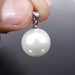 Necklaces 925 sterling silver handmade pendant Jewelry White pearl gemstone