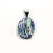 Abalone Shell Silver Prong Set Pendant Jewelry - by Nehal