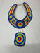 African Beaded Collar Necklace Ceremonial Maasai Jewelry - By Naruki Crafts