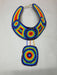 African Beaded Collar Necklace Ceremonial Maasai Jewelry - By Naruki Crafts