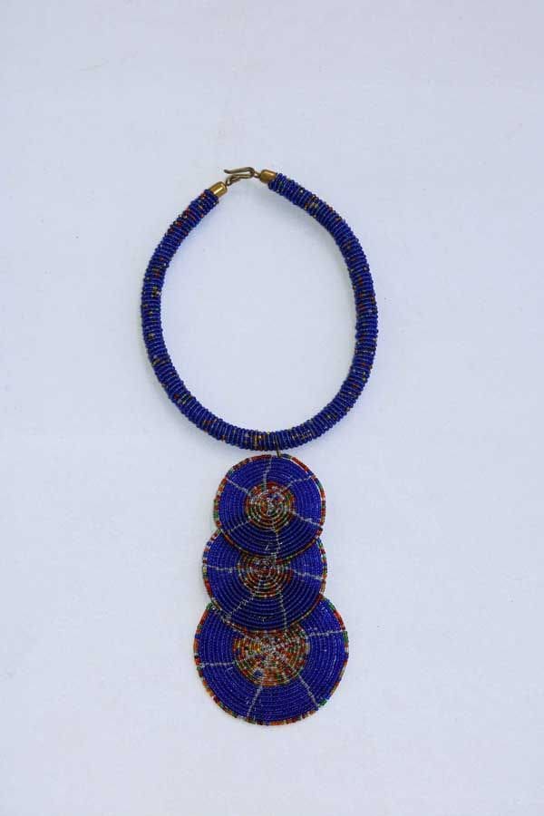 African Beaded Necklace Maasai Statement Beaded Necklace For Women Moms Gift Christmas Gift Her Zulu - By Naruki Crafts