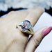 Alexandrite Ring 925 Sterling Silver for Men Valentines Day Gift him Designer Elegant Handmade Birthstone Gemstone - by Jaipur Art Jewels