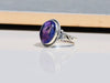 rings Amethyst Gemstone Sterling Silver Ring,Wedding Gift,Handmade Jewelry,Gift for Her - by TanaBanaCrafts
