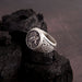 Archangel Saint Michael Silver Men Ring Religious Jewelry Signet Rings Gift for - by Ancient Craft