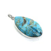 Arizona Turquoise Sterling Silver Pendant - by Ishu gems