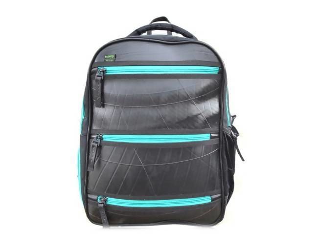 Backpacks Artisan Upcycled Black Backpack