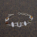 Bracelets Attractive Design Real Ammolite Citrine And Biwa Pearl Gemstone Sterling Silver Bracelet