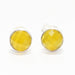 earrings Awesome YELLOW ONYX Gemstone Stud Earrings Birthstone 925 Sterling Silver - by Jewelry Zone