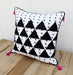 Aztec Print Pillow Cover Cotton Case Tribal Geometrical Standard Size Sizes Available. - By Vliving