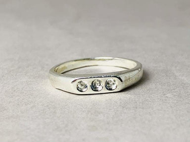 Band Ring 925 Silver Boho Dainty Handmade Promise Simple Unique Gift Rings - by Heaven Jewelry
