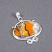 Beautiful Bumble Bee Jasper Gemstone Pendant - by Bhagat Jewels