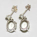 earrings Beautiful Green Amethyst Birthstone Earrings - by Silver Jewelry Zone
