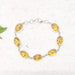 bracelets Beautiful Handmade Baltic Amber Gemstone Silver Bracelet - by Jewelry Zone