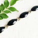 Beautiful Handmade Black Onyx Gemstone Silver Bracelet - Bracelets