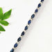 Bracelets Beautiful NATURAL BLUE SAPPHIRE Gemstone Bracelet Birthstone 925 Sterling Silver Fashion Handmade Tennis Gift