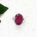rings Beautiful NATURAL INDIAN RUBY Gemstone Ring Birthstone 925 Sterling Silver Fashion Handmade All Size Gift - by Jewelry Zone