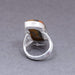925 Sterling Silver Bezel Set Bumble Bee Jasper Fashion Ring - by Bhagat Jewels