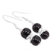 Black Onyx Earring Sterling Silver Dangel Drop Dainty Gemstone Gift for Women’s - by Rajtarang