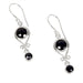 Black Onyx Earring Sterling Silver Drop Dangel Gemstone Gift for Women’s - by Rajtarang