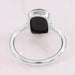 Black Onyx Ring 925 Sterling Silver Handmade Gemstone 8x10mm Bezel Setting for Men’s - by Rajtarang