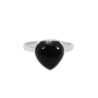 Rings Black Onyx Ring Silver 925 Solid Sterling Boho Handmade Sizes 4 to 14 US
