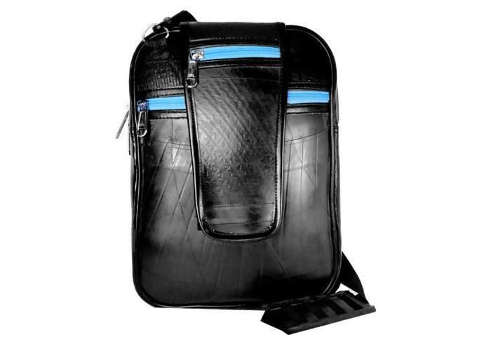 Sling Bags Black Recycled Rubber Bag