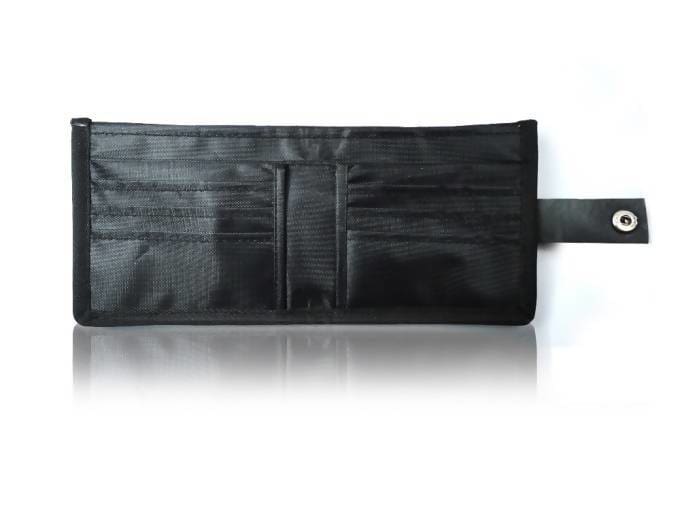Wallets Black Vegan Leather Wallet - Buck