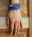 Bracelets Blue Cats Eyes Wrap Bracelet - by Warm Heart Worldwide