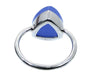 Blue Chalcedony 925 Sterling Silver Handmade Bezel Set Ring Fancy Gemstone Wholesale - by Nehal Jewelry