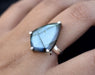 rings Blue Flash Labradorite Ring,February Birthstone Gift for Valentine’s Day Handcrafted Jewelry - by jaipur art jewels