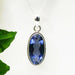 Necklaces BLUE IOLITE Gemstone 925 Sterling Silver Jewelry Handmade Pendant Free Chain - by Zone