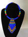 Necklaces African Zulu beaded necklace Boho Necklace Beaded jewelry for women - Title by Naruki Crafts