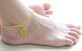 anklets Boho Hippie Beach Anklet Bracelet Dainty beaded summer anklet statement bohemian ankle chain - by Pretty Ponytails