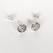 earrings Boho Stud Earrings Crystal Jewelry Minimalist Style Hypoallergenic Studs Rhinestone Drops Best Friend Gift Silver Tree G17 - Title 