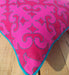 Bright Pink pillow cover moroccan print - Pillows & Cushions