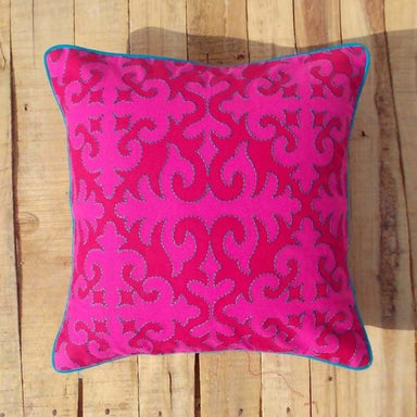 Bright Pink pillow cover moroccan print - Pillows & Cushions