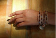Bracelets Bronze Mix Crystal Wrap Bracelet