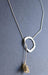 Necklaces CARDAMOM sterling silver lariat seed necklace dellicated organic pendant sister bridal sweet arty