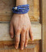 Bracelets Cats Eyes Blue Wrap Bracelet