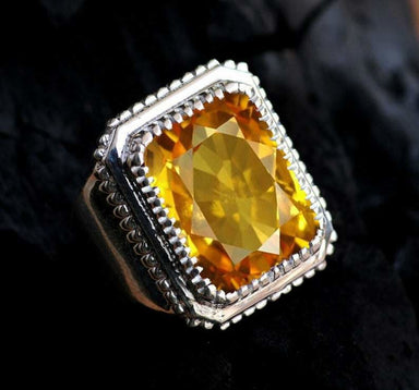 Buy Mens Handmade Ring Turkish Handmade Silver Men Ring Ottoman Online in  India 