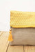 Boho Yellow Moroccan Foldover Brocade Bag - Clutches