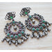 earrings Cocktail Party Wear Chandelier Earrings Indian Jhumki Rajasthani Chandbali - by Pretty Ponytails