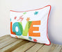 Colorful Love Pillow Cover - By Vliving