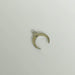 earrings Crescent Moon Charm - Hoops - Wanderlust - Open Hoop Earrings - Silver - Talisman - Celestial - G28 - by NeverEndingSilver
