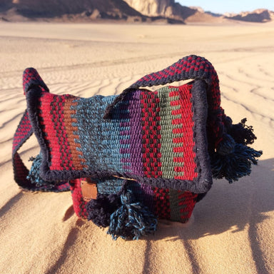 Crossbody Bag – Bedouin fair handmade woven bag for women - by Lumeyo