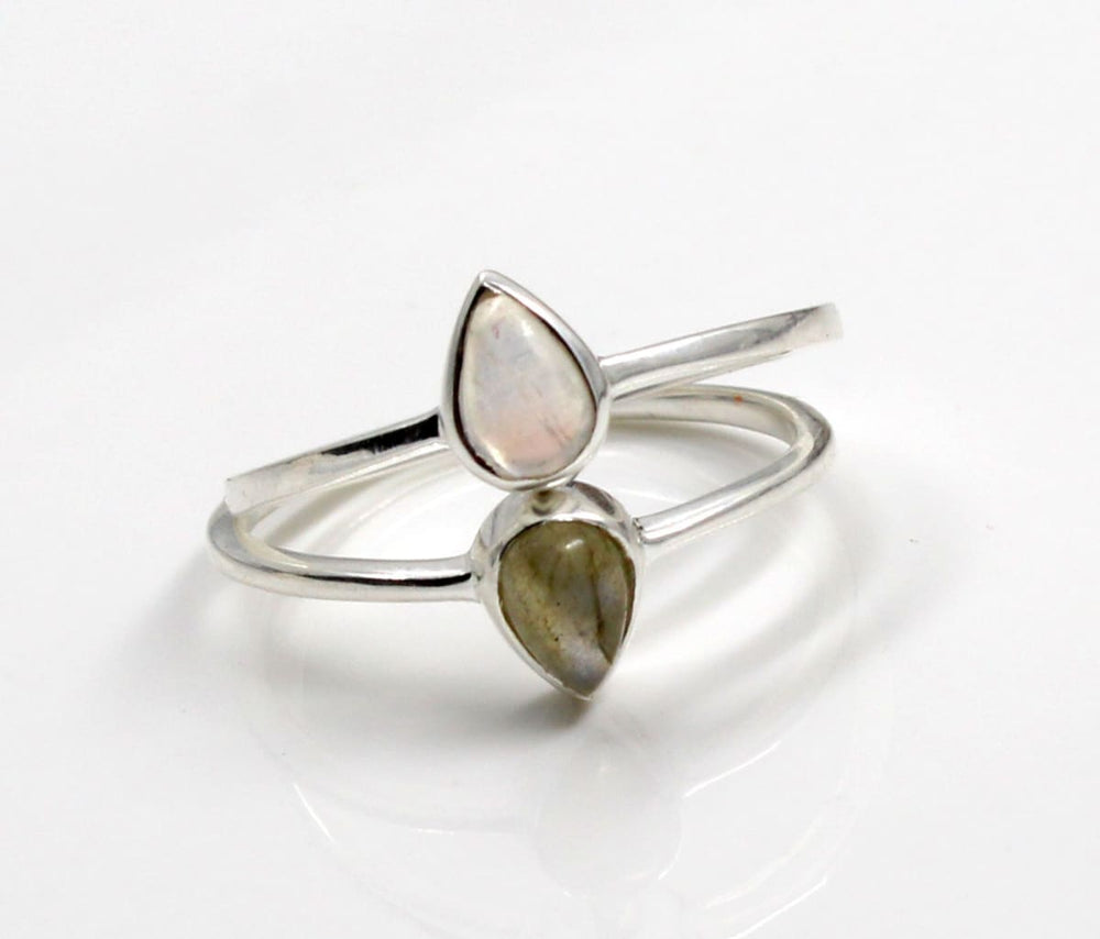 Dainty Princess-Cut Diamond Engagement Ring – NaturalGemsAtelier