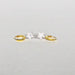 earrings CZ Star Necklace Celestial Jewelry Cartilage Hoops Gold Charm Open Hoop Earrings Tiny Crystal Charms G10 - Title by 